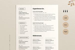 Resume Template Cv