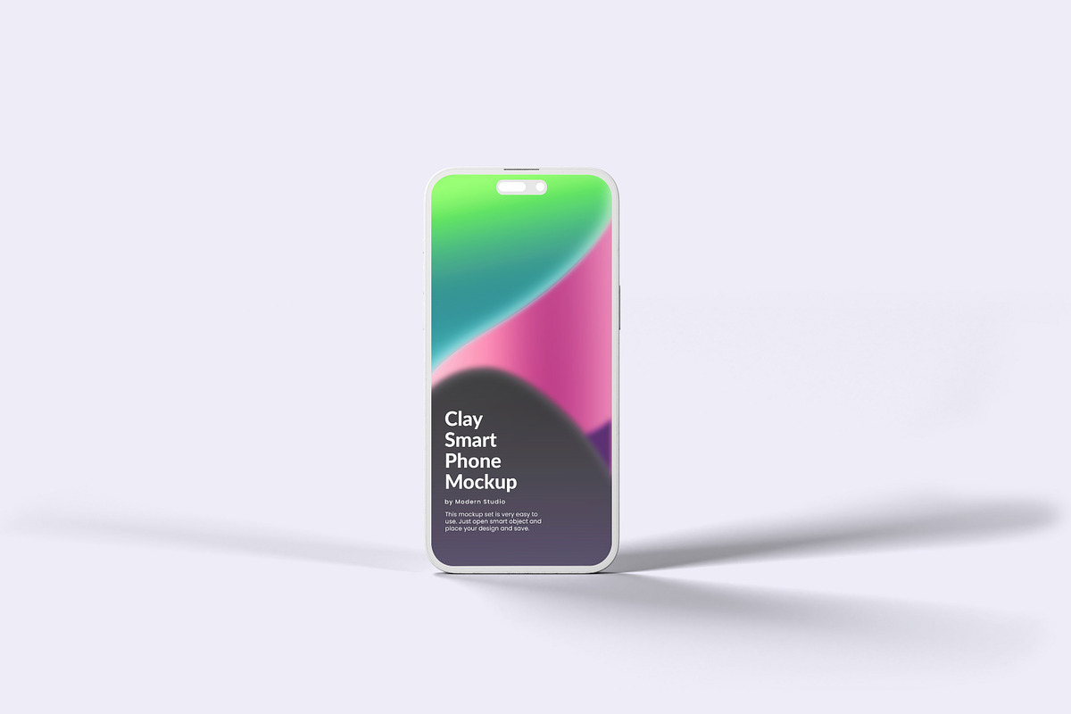 Clay iPhone 14 Pro Mockup - 18 Scene, an iPhone Mockup by Modern Studio (Photo 20 of 22)