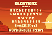 Elcatraz Family - Retro & Funny Font, a Sans Serif Font by Almarkhatype (Thumbnail 11 of 12)