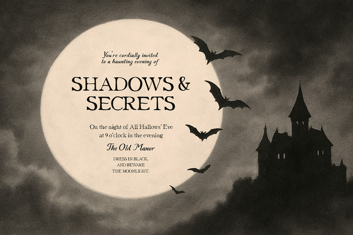 Afterdark vintage font duo, a Handwritten Font by BilberryCreates (Photo 6 of 11)
