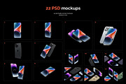 iPhone 14 PRO Mockup, an iPhone Mockup by Mocku (Thumbnail 5 of 17)