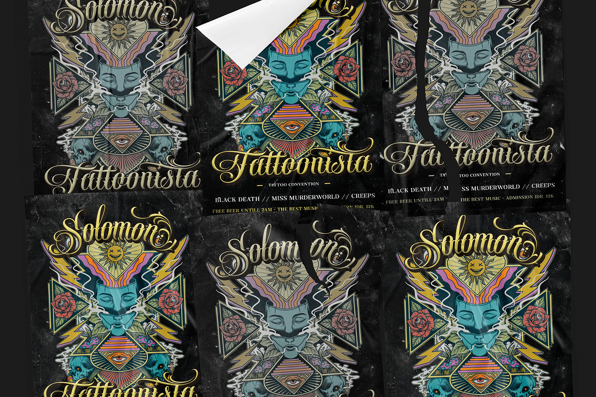 Handrid Familia Typeface, a Script Font by alit design (Photo 16 of 20)