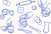 Pottery & Ceramics Illustration Set, a Person Illustration by Studio Papercuts (Thumbnail 7 of 7)