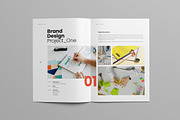 Designer Portfolio Layout, a Brochure Template by HiveArts (Thumbnail 4 of 9)