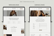 Wix Website Template for Services, a Wix Template by Ton Rêve Design Studio (Thumbnail 3 of 6)