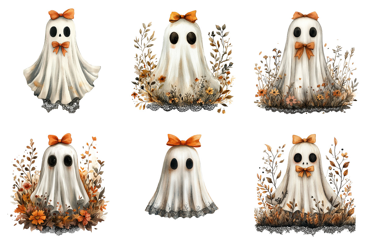 Girly Spooky Season Png, an Illustration by SinaCreation (Photo 2 of 7)