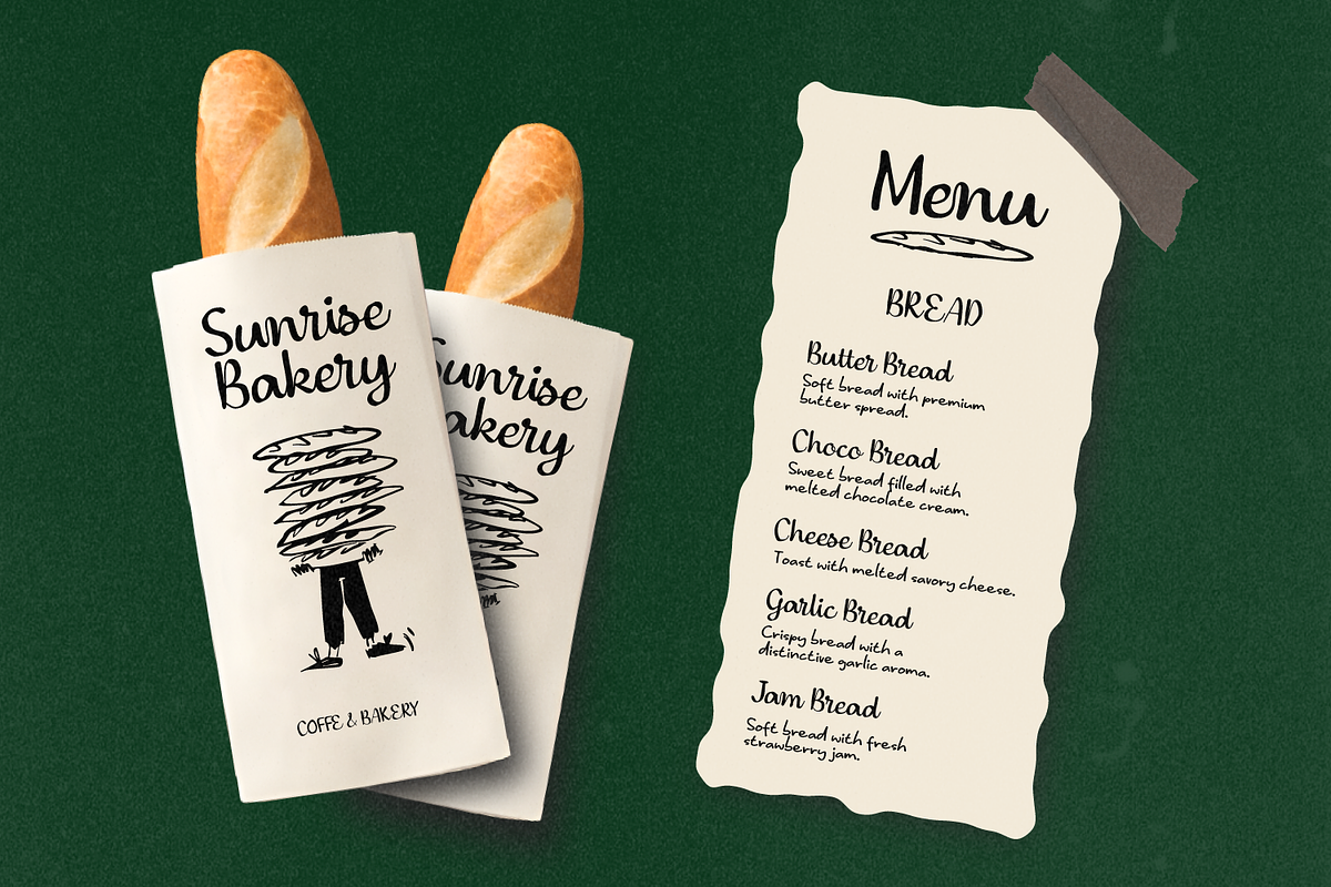 Sardines Fish A Playful & Organic, a Handwritten Font by Haps Space (Photo 5 of 8)