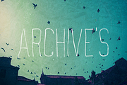 Archive's, a Font by mynameisyanick (Thumbnail 1 of 3)