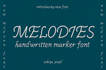 Handwritten Playful Elegant Font