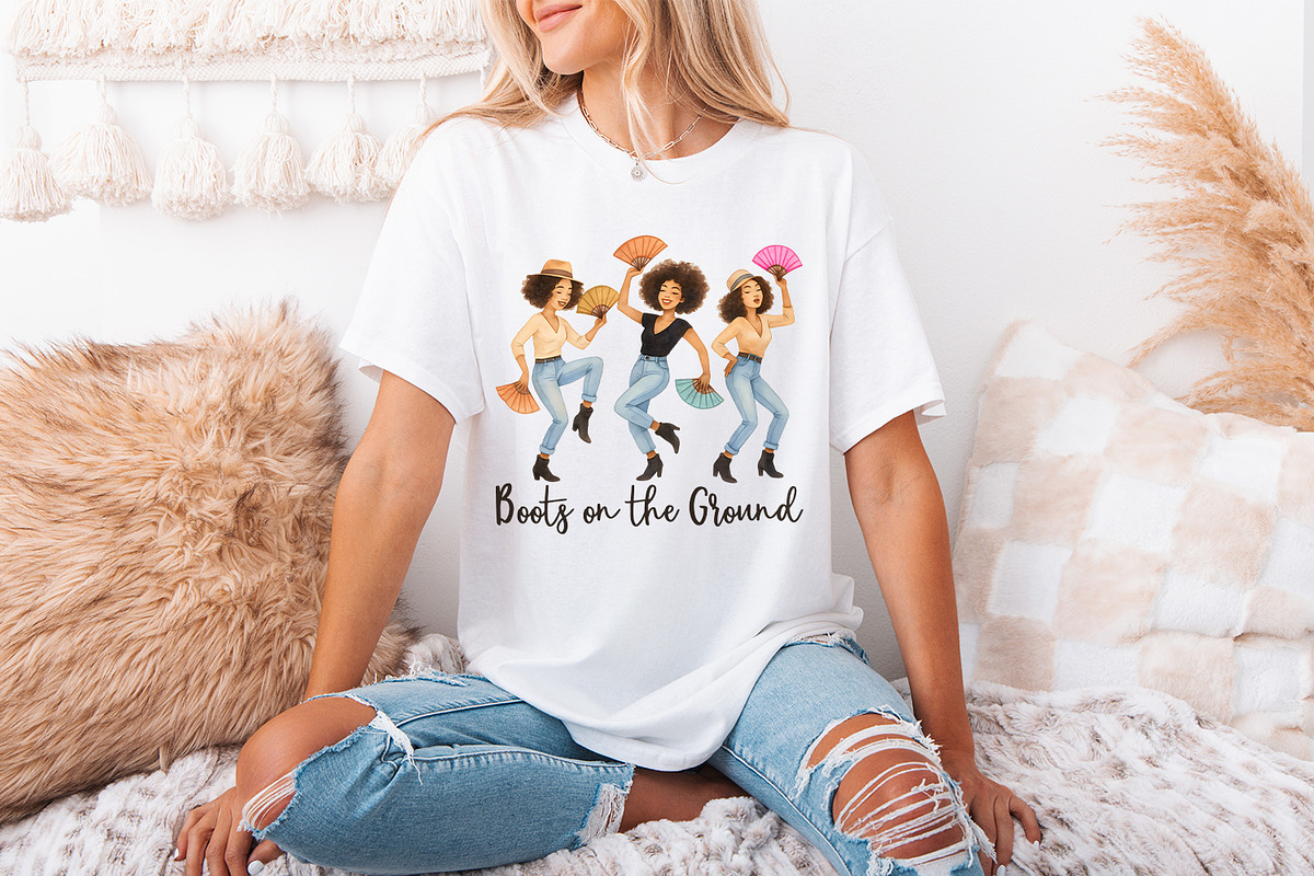 Line Dance Queens PNG, Sublimation, an Illustration by SharpMarketplace (Photo 3 of 9)