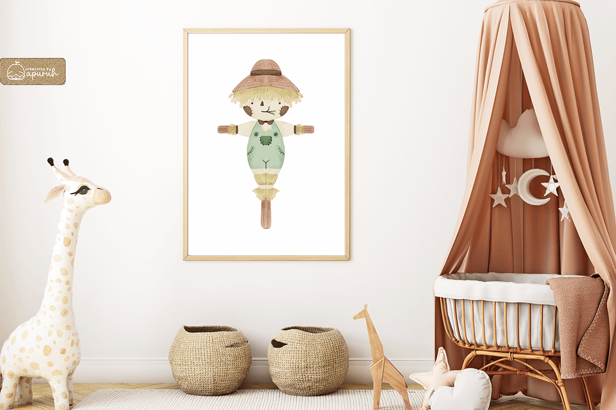 Farm Life Watercolor Clipart, an Animal Illustration by creationsbyapuruh (Photo 4 of 7)
