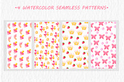 Watercolor IT'S A GIRL set, an Illustration by kate_illustration (Thumbnail 3 of 4)