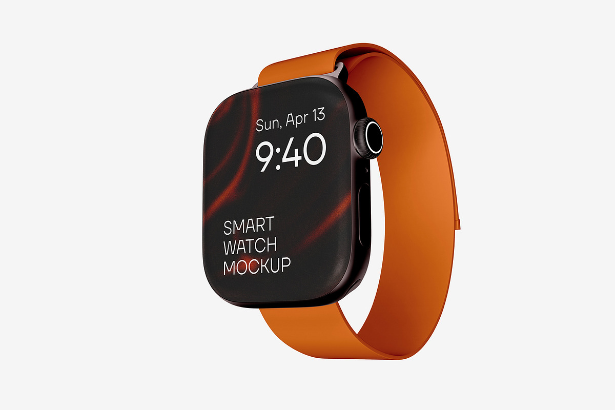 Smart Watch Mockup, a Product Mockup by graphypix (Photo 2 of 4)