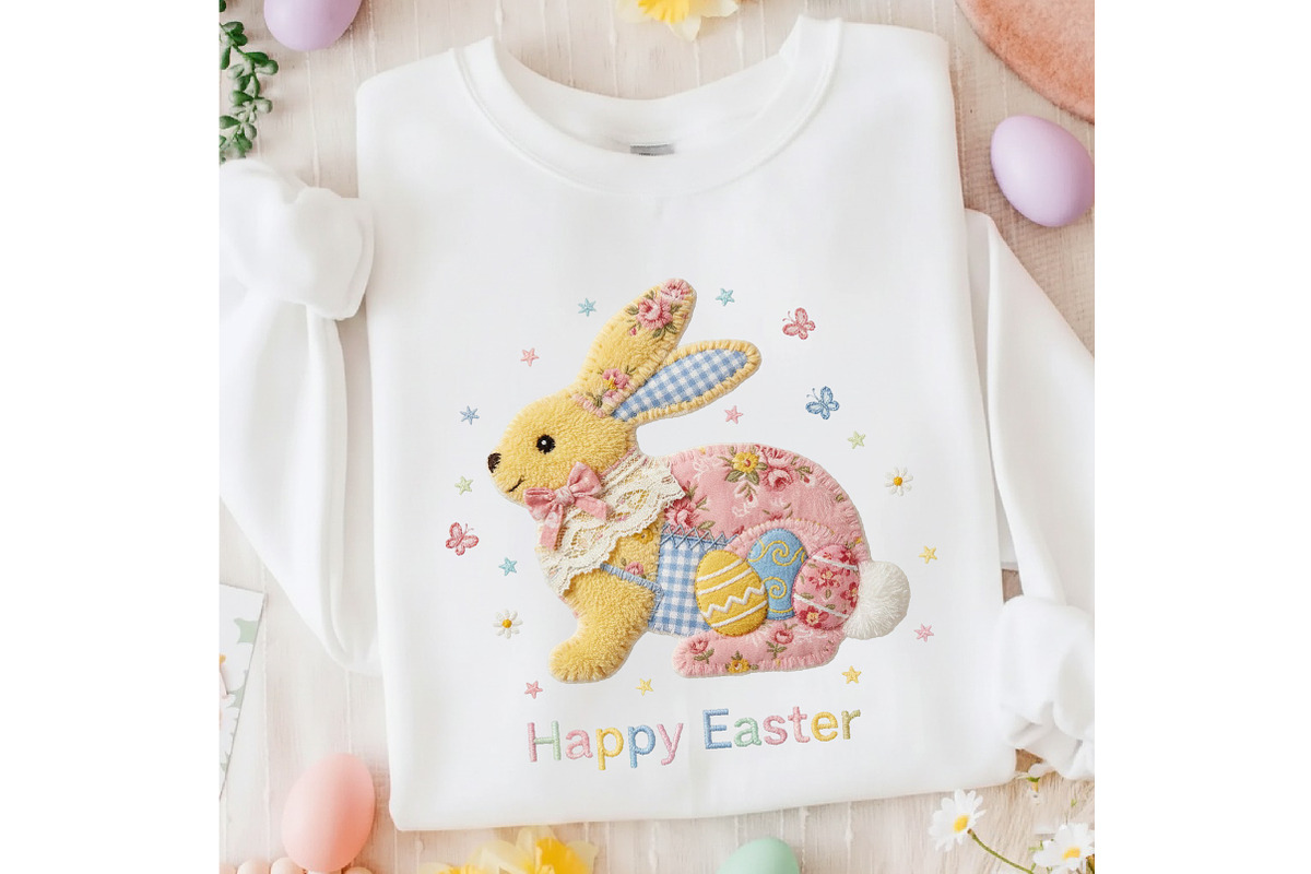 Latch Hook Easter Bunny Png Yarn, an Illustration by designcity5 (Photo 5 of 9)