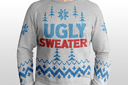 Santa Ugly Sweater - Christmas Font, a Font by vladocar (Thumbnail 2 of 9)