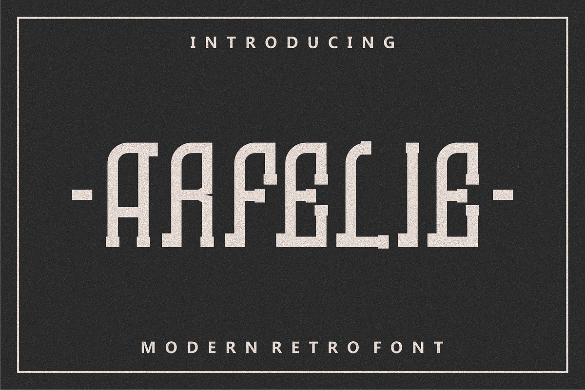 Arfelie font, a Serif Font by VectorCraft (Photo 1 of 4)