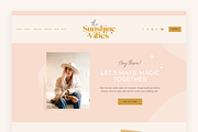 Squarespace Template Sunshine Vibes, a Squarespace Template by Design Pixie (Thumbnail 8 of 8)