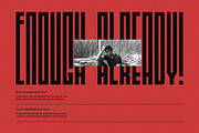 Honkenia - The Ultra Condensed Font, a Sans Serif Font by Graphicfresh (Thumbnail 2 of 10)