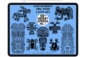 Ancient America Vol. 1 - Stamp Set