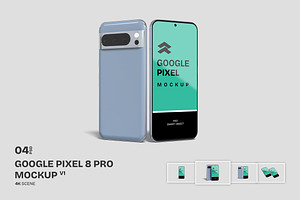 Google Pixel 8 Pro - Mockup, an Android Mockup by Rometheme Std