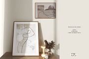 PSD frame mockup for wall art, a Print Template by DSTUDIO888 (Thumbnail 3 of 4)