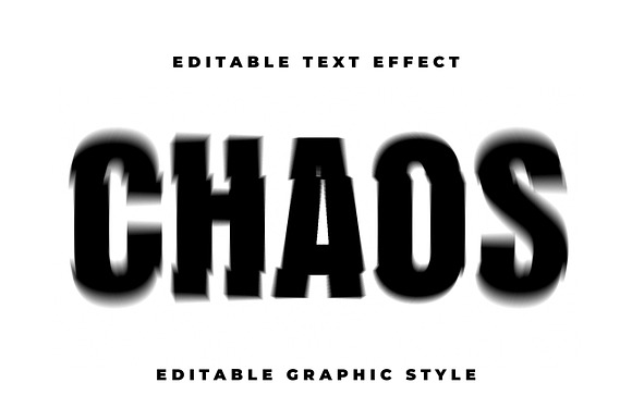 Distorted Motion Text Effect preview 4