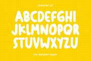 Chubby Blonde Font - Bubble Font, a Handwritten Font by ariodsgn (Thumbnail 2 of 6)