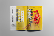 The Best Fashion Magazne Layout, a Magazine Template by Swayang (Thumbnail 5 of 23)