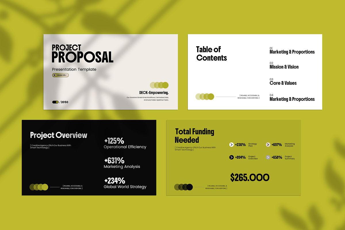 Project Proposal Presentation, a Presentation Template by Creative-Work (Photo 2 of 9)
