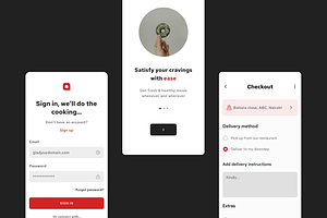 Quickbite : Food Delivery UI Kit