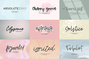 Handlettered Font Bundle