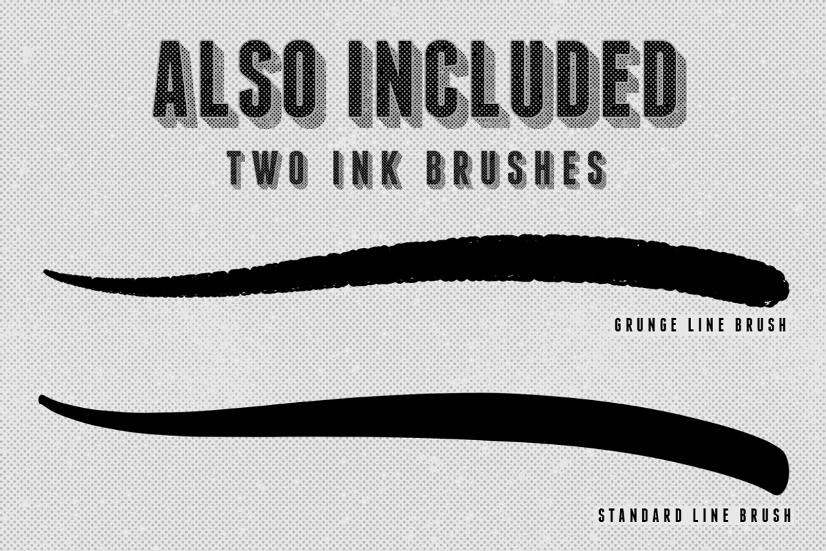 Halftone Procreate Brushes preview 4