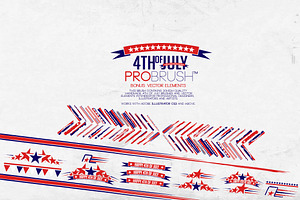 4th Of July - ProBrush Vectors