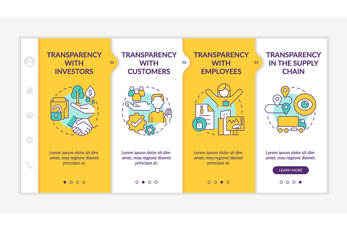 Examples of transparency template, a Templates & Theme by IMG Visuals