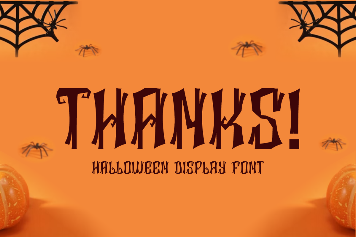 Rickwo Spooky - Halloween Font, a Blackletter Font by Iqsiart Studio (Photo 8 of 8)