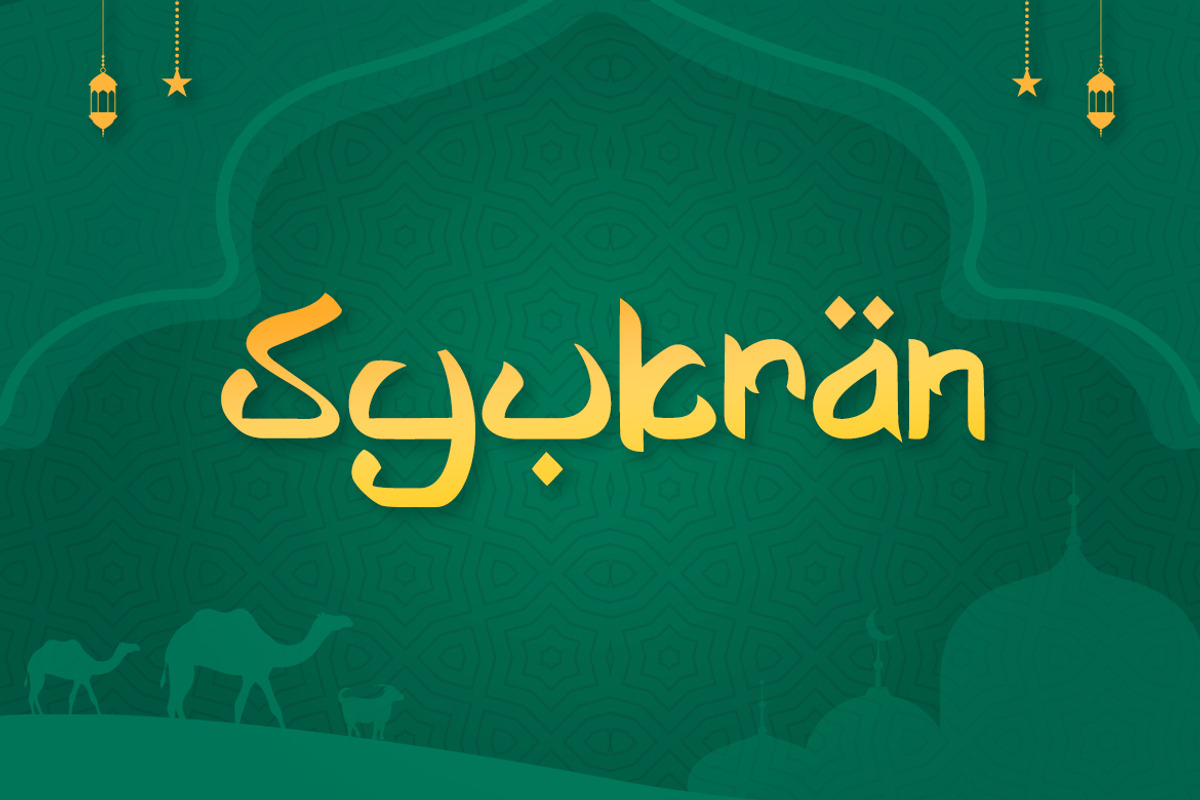 Shayan - Arabic Font Style, a Font by Typefactoryco (Photo 9 of 10)