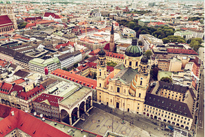 Odeonplatz in Munich, Germany, an Architecture Photo by Nature and travel