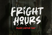 Fright Hours - Bloody Horror Font, a Font by Sarid Ezra (Thumbnail 10 of 10)