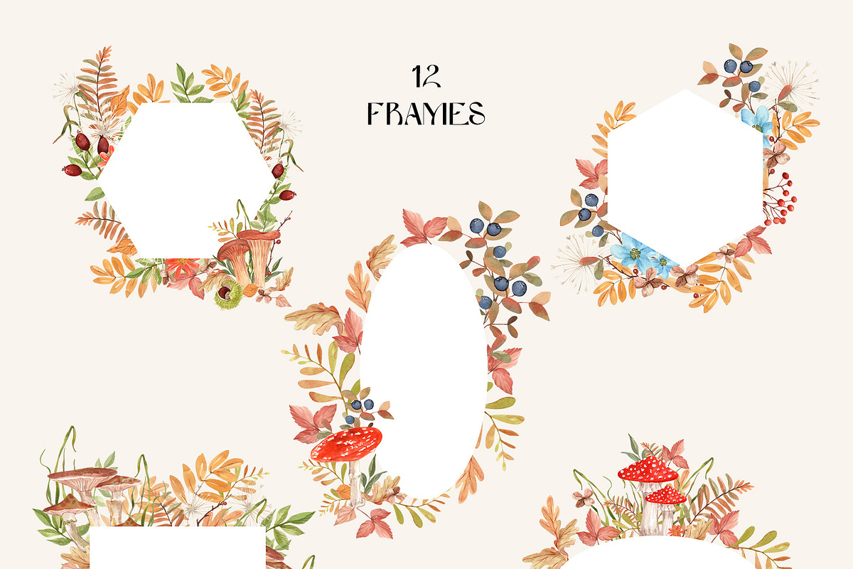 Fairy Autumn Forest Animals & Floral, an Animal Illustration by Catch the Dream Art (Photo 10 of 20)