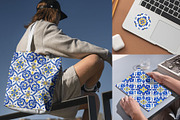 Portuguese Tiles Pattern Collection, a Pattern Graphic by Anna Design Studio (Thumbnail 5 of 17)