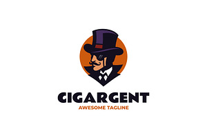 Man Mascot Logo Design, a Branding & Logo Template by Artnivora.Std