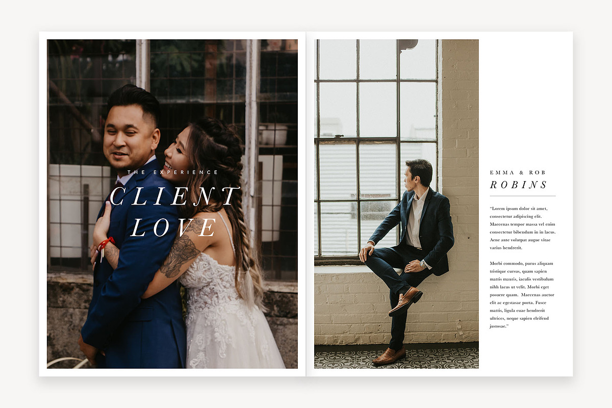 34-Page Wedding Photography Magazine, a Magazine Template by molly ho studio (Photo 5 of 7)