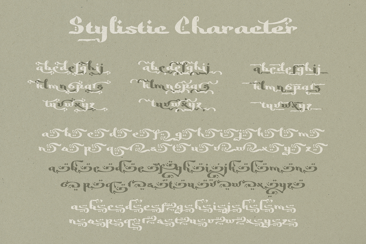 Jenyllah - Islamic Calligraphy, a Script Font by TypeClassHeroes (Photo 7 of 10)