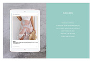 Instagram template - Pink spring, a Social Media Template by AtelierCartouche (Thumbnail 3 of 5)