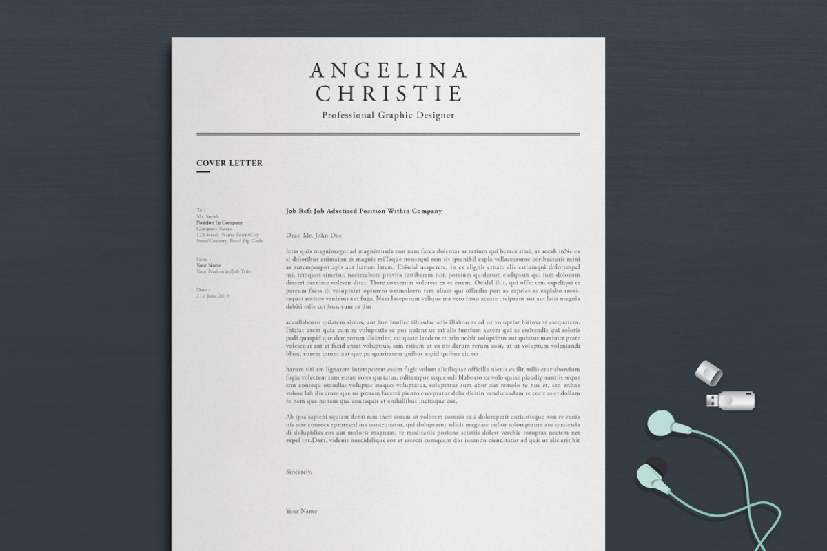 Resume/CV, a Resume Template by Atakana (Photo 5 of 5)