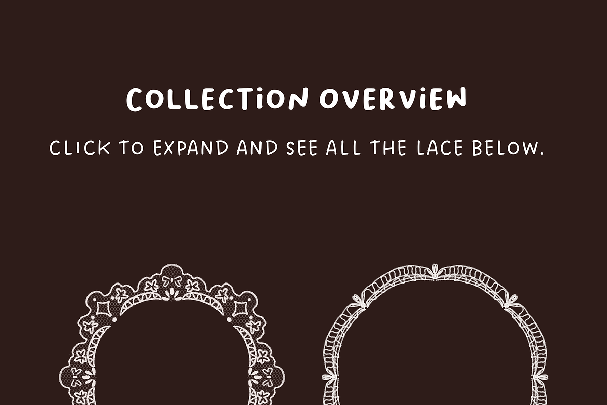 Meadow Heirloom – 55 Hand Drawn Lace, an Object Graphic by The Journey Atelier (Photo 6 of 22)