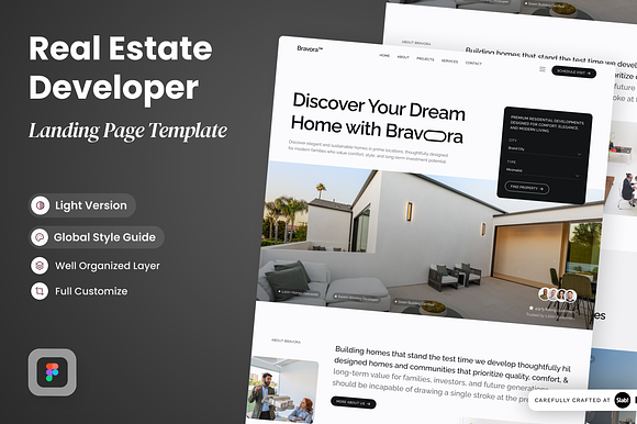 Bravora - Real Estate Developer preview 5