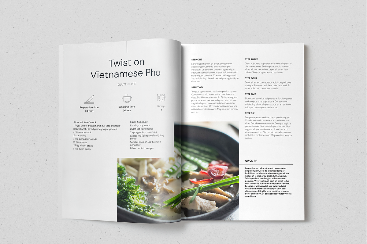 Everyday Veggies Recipe Book, a Magazine Template by SonaGeciova (Photo 13 of 17)