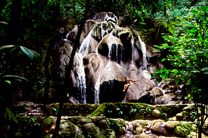 Mexican Jungle Waterfall, a Nature Photo by THP Creative