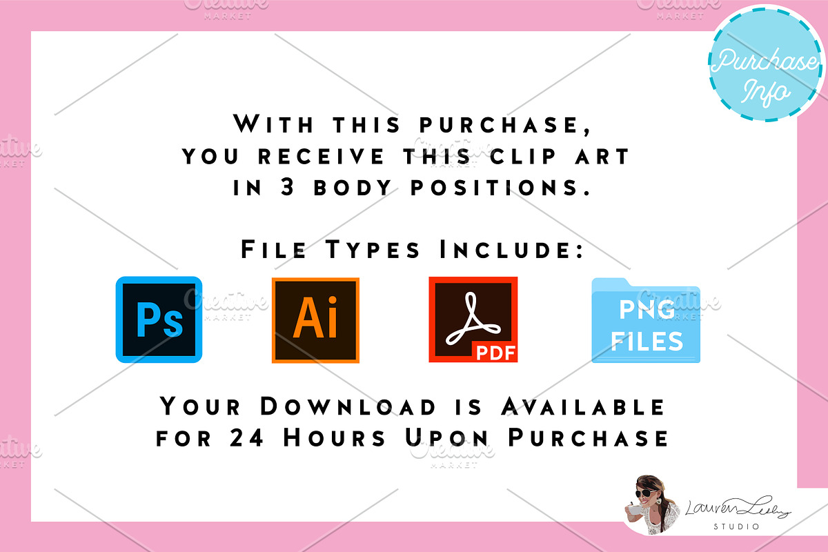 Gym Routine Work Out | Vector Bundle, a Healthcare Illustration by Lauren Lesley Studio (Photo 6 of 6)